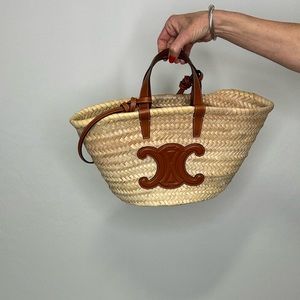 Celine Triomphe Teen Panier Tote